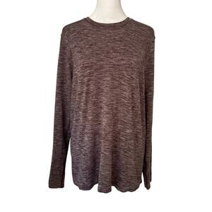 Lululemon Swiftly Tech purple heather long sleeve top size M